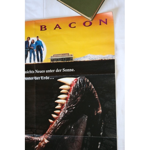 124 - Rare Tremors - German Movie Poster - 1989