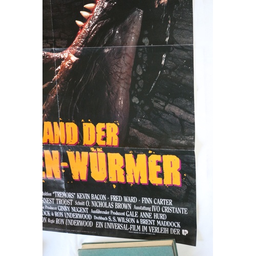 124 - Rare Tremors - German Movie Poster - 1989