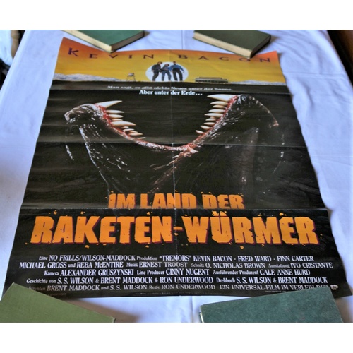 124 - Rare Tremors - German Movie Poster - 1989