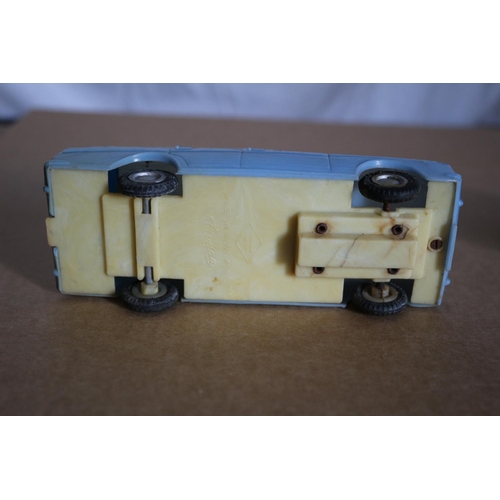 20 - Telsalda Vintage Plastic Car from Hong Kong with Friction Wheels to Front