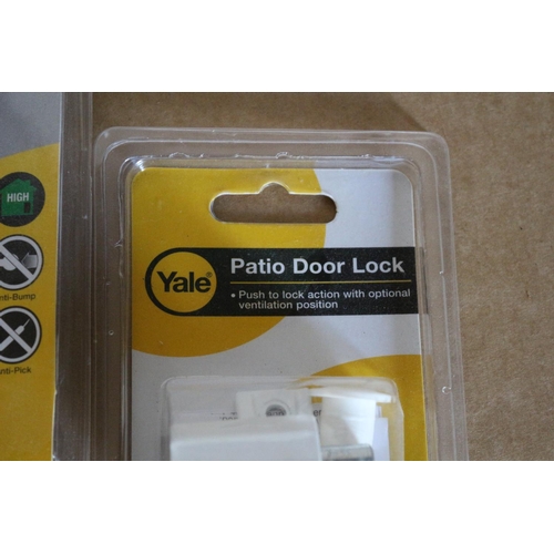 22 - 2 x Sealed New Safety Locks - Turn Cylinder and Patio Locks