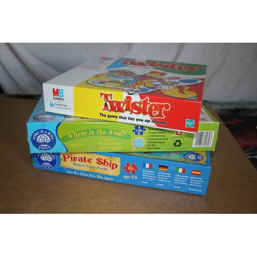 35 - Collection of 2 Puzzles and a Game of Twister