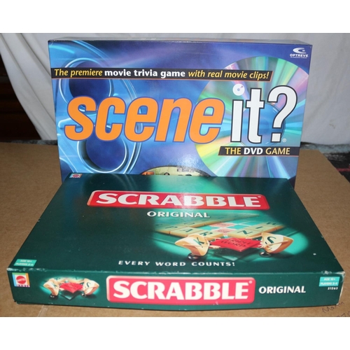 37 - Pair of Games - Scrabble and Screen It the DVD Game