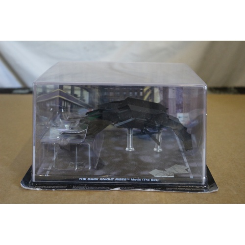 48 - Boxed Eaglemoss Die Cast Model of The Dark Knight Rises Movie - The Bat