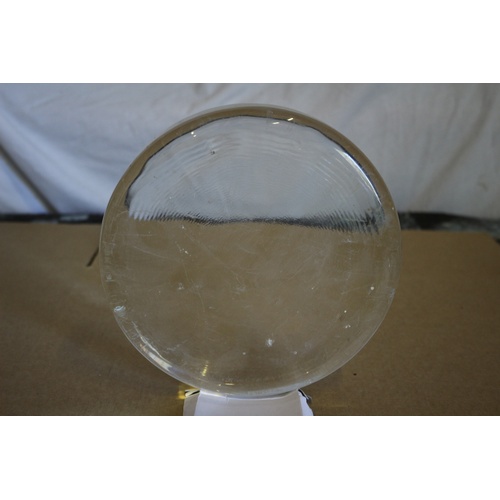 67 - Thick and Heavy Circular Very Old Piece of Glass