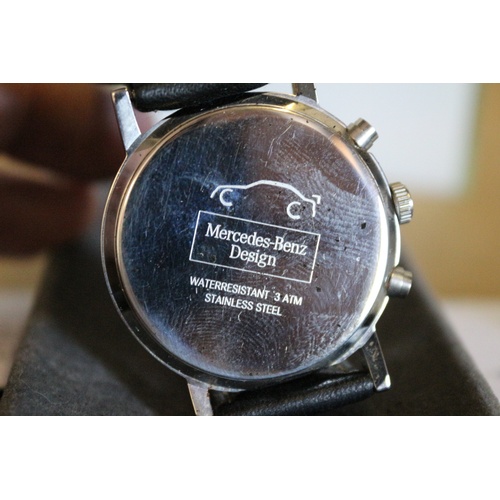 82 - Boxed Mercedes Benz Design Watch in Gift Box