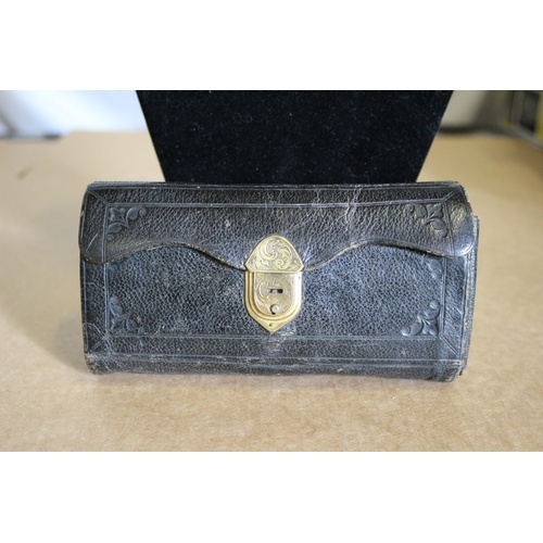 104 - Rare Antique S. Maw & Son Wallet Containing Surgical and Personal Care Items. Tortoiseshell. Early V... 