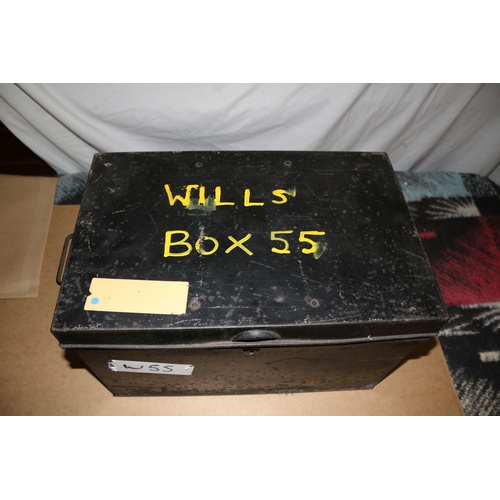 128 - Metal Box - Used to Store Wills