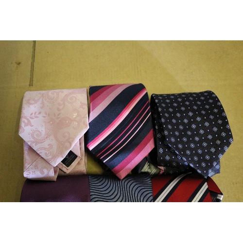 144 - Second Collection of Like New and New 9 Quality Ties from Well Known Outlets