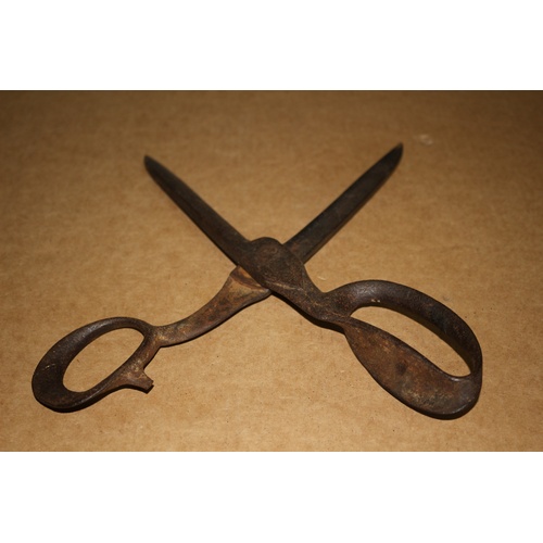 155 - Vintage Pair of Heavy Scissors