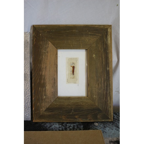 158 - Pair of Picture Frames, Wooden and Metal