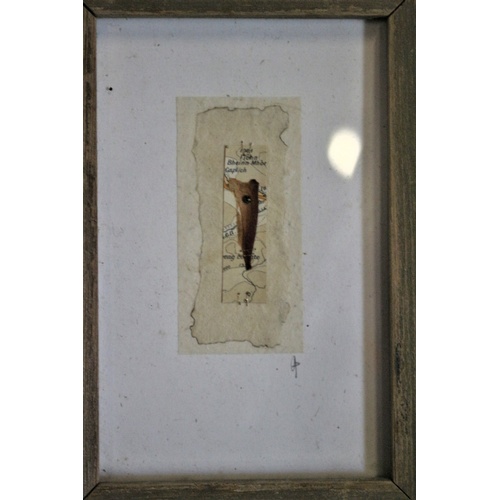 158 - Pair of Picture Frames, Wooden and Metal