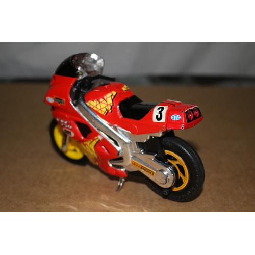 173 - Model Motorbike with Friction Rear Wheel and Side Stand