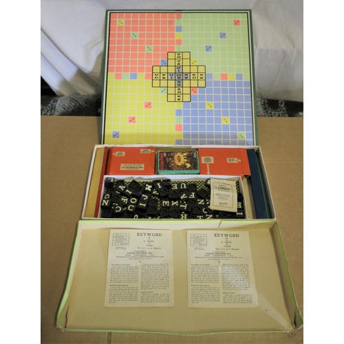 205 - Vintage Board Game - Keyword from the Makers of Monopoly