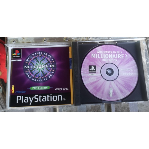 219 - Who Wants To Be a Millionaire Playstation Game - 2nd Edition