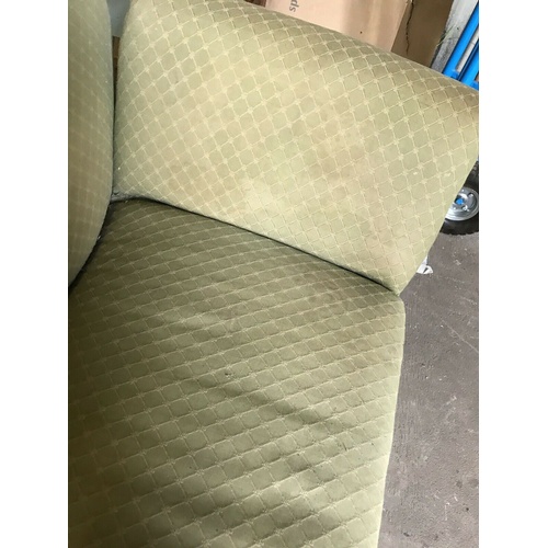 244 - Edwardian Drop End Sofa and Matching Twin Chairs Suite

Edwardian Drop End Sofa Suite. Pale Green in... 