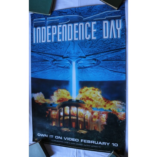 317 - Independence Day Video Release Poster - 1997