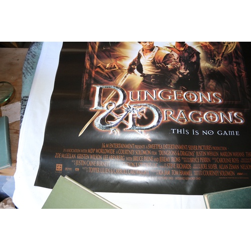 322 - Movie Poster for the Film - Dungeons & Dragons 2000