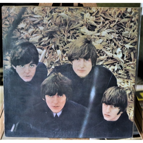 242 - Beatles For Sale Rare Portuguese Yellow & Black Label