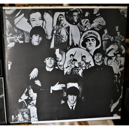 242 - Beatles For Sale Rare Portuguese Yellow & Black Label