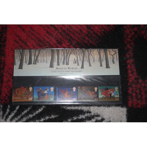 83 - Royal Mail - Magical Worlds Set of 5 Stamps