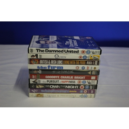 8 - Mixed Collection of 10 DVDs