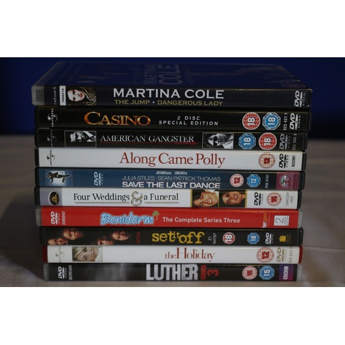 10 - #3 Mixed Collection of 10 DVDs