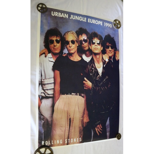 19 - Rolling Stones - Urban Jungle Europe 1990 Poster