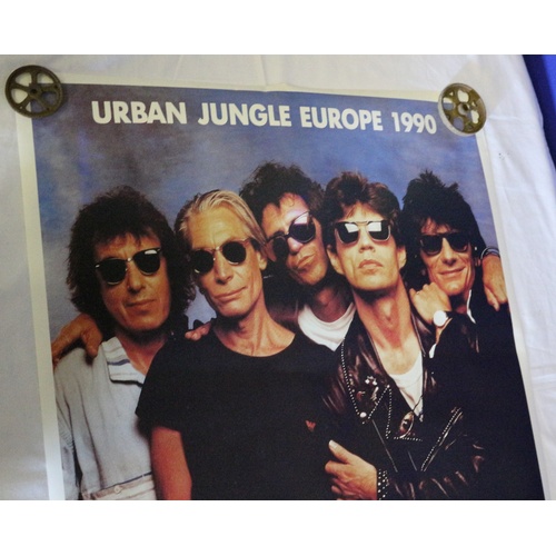 19 - Rolling Stones - Urban Jungle Europe 1990 Poster