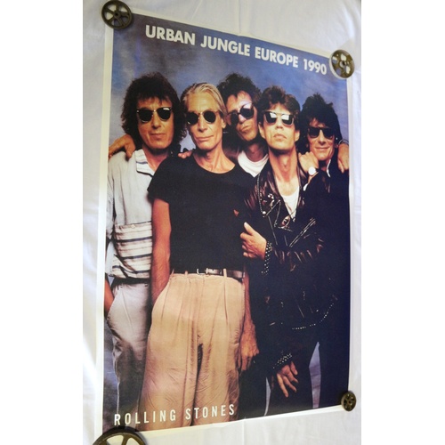 19 - Rolling Stones - Urban Jungle Europe 1990 Poster