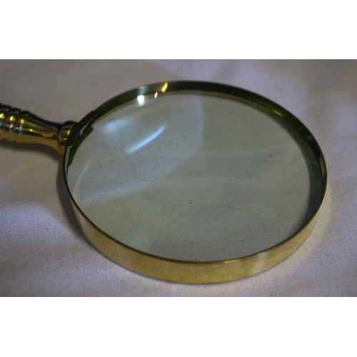 41 - Mother of Pearl Inlaid Handled Magnifying Glass