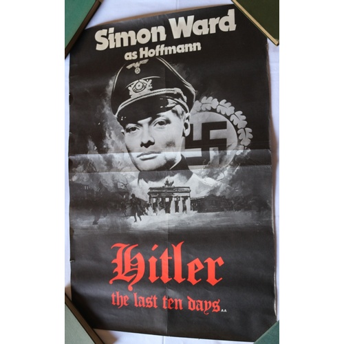 567 - Hitler - The Last Ten Days 1973 Character Movie Poster - Simon Ward