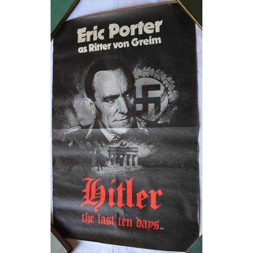 568 - Hitler - The Last Ten Days 1973 Character Movie Poster - Eric Porter