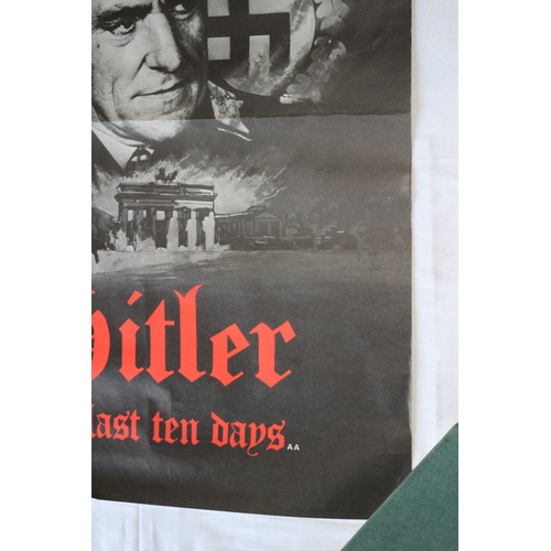 568 - Hitler - The Last Ten Days 1973 Character Movie Poster - Eric Porter