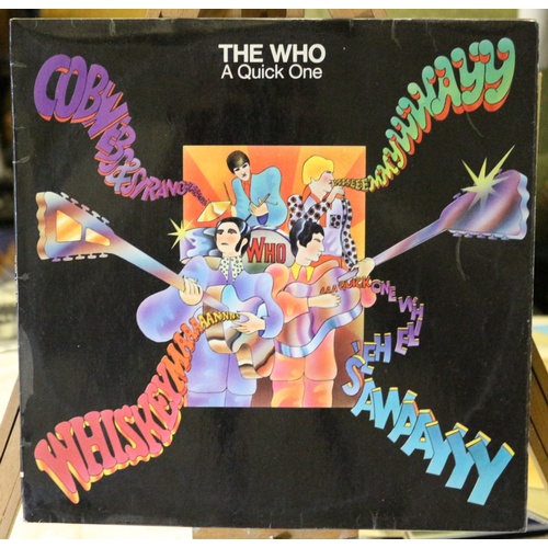 622 - The Who A Quick One 1966 Reaction 593002 First Pressing Vinyl