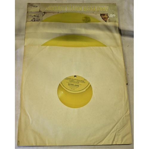 623 - Elton John - Goodbye Yellow Brick Road Yellow 2 x Discs