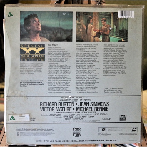 631 - Widescreen Version of The Robe - Laserdisc