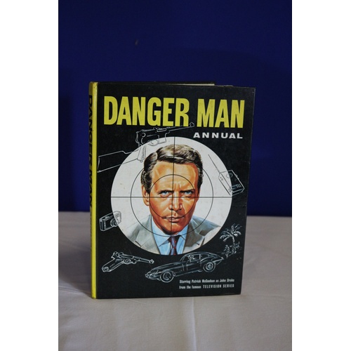 202 - Vintage Danger Man Annual from 1966