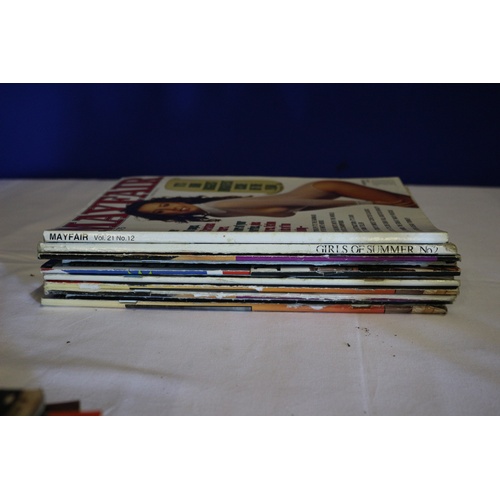 207 - Collection of Mayfair Adult Magazines