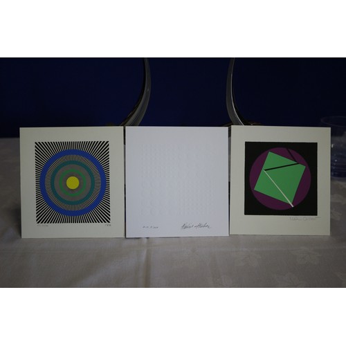 7 - Collection of 3 Limited Edition Prints, Signed by the Individual Artist, of Modern Art Pieces
