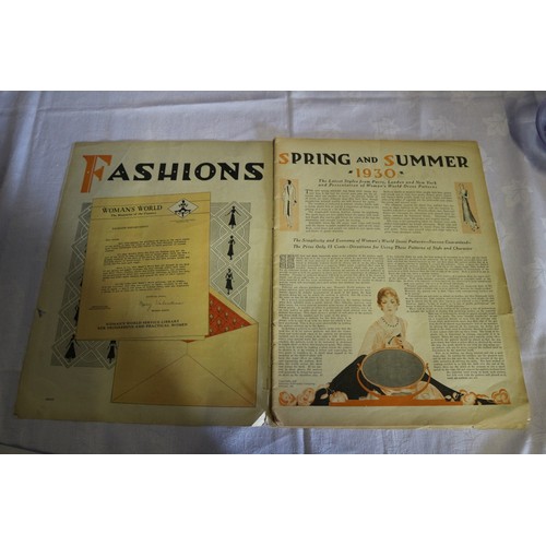 17 - Original 1930 Dresses from Paris Pattern Ordering Catalogue from America - The Fashion Book - with O... 