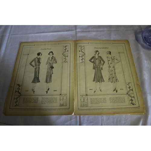 17 - Original 1930 Dresses from Paris Pattern Ordering Catalogue from America - The Fashion Book - with O... 