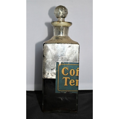 456 - Antique Decanter Style Bottle of Terrys Cognac, full and wax sealed Circa 1900