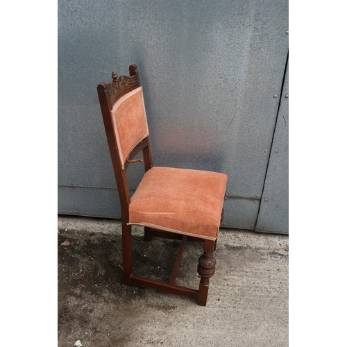 460 - Single Upholstered Early 'Old Charm' Chair