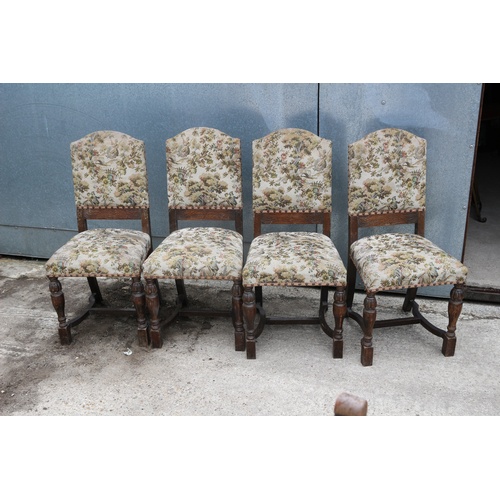 461 - Set of 4 Very Old Chairs, possibly early Old Charm?