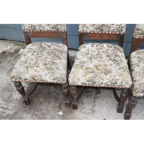 461 - Set of 4 Very Old Chairs, possibly early Old Charm?