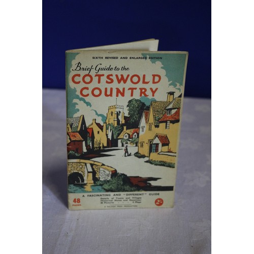 51 - Vintage Brief Guide to the Cotswold Country - 1960/70's