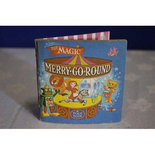 62 - Vintage - The Magic Merry.Go.Round - A Pixie Book