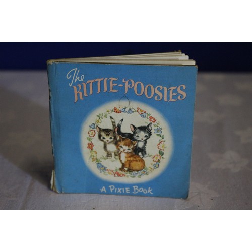 64 - Vintage Collectable - The Little Poosies - A Pixie Book