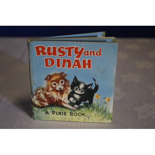 65 - Vintage Collectable - Rusty and Dinah - A Pixie Book